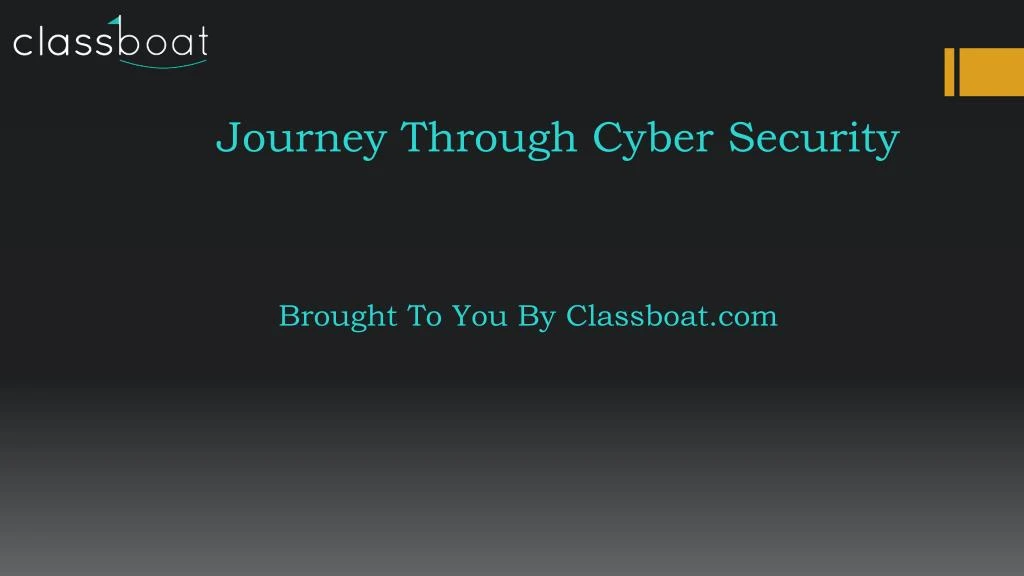 journey through cyber security