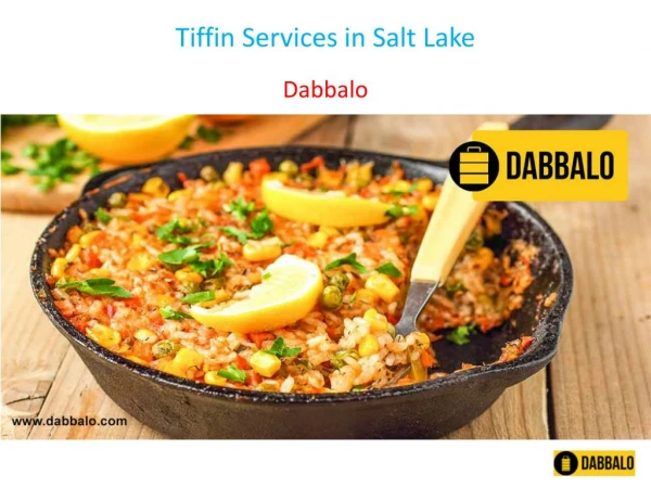 Tiffin Services in Salt Lake