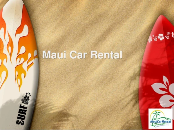 Car Rental In Kahului, Maui