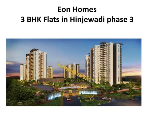New upcoming Residential projects in pune