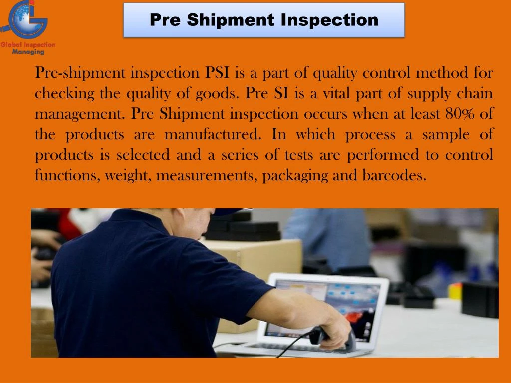 pre shipment inspection