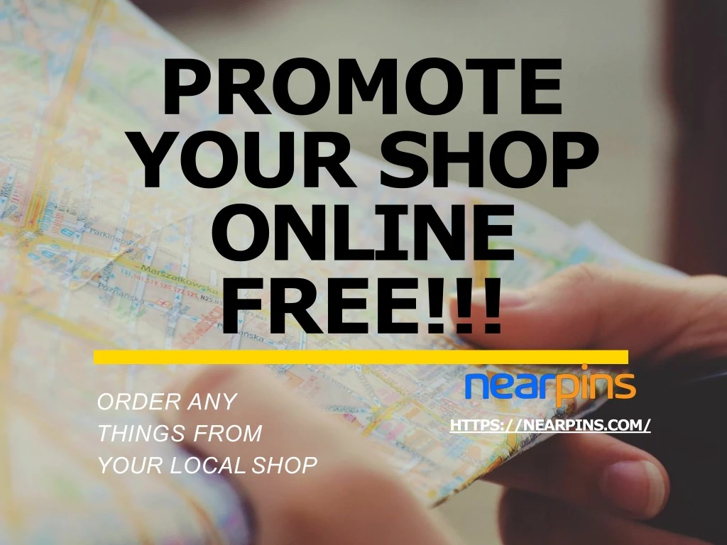 promote your shop online free