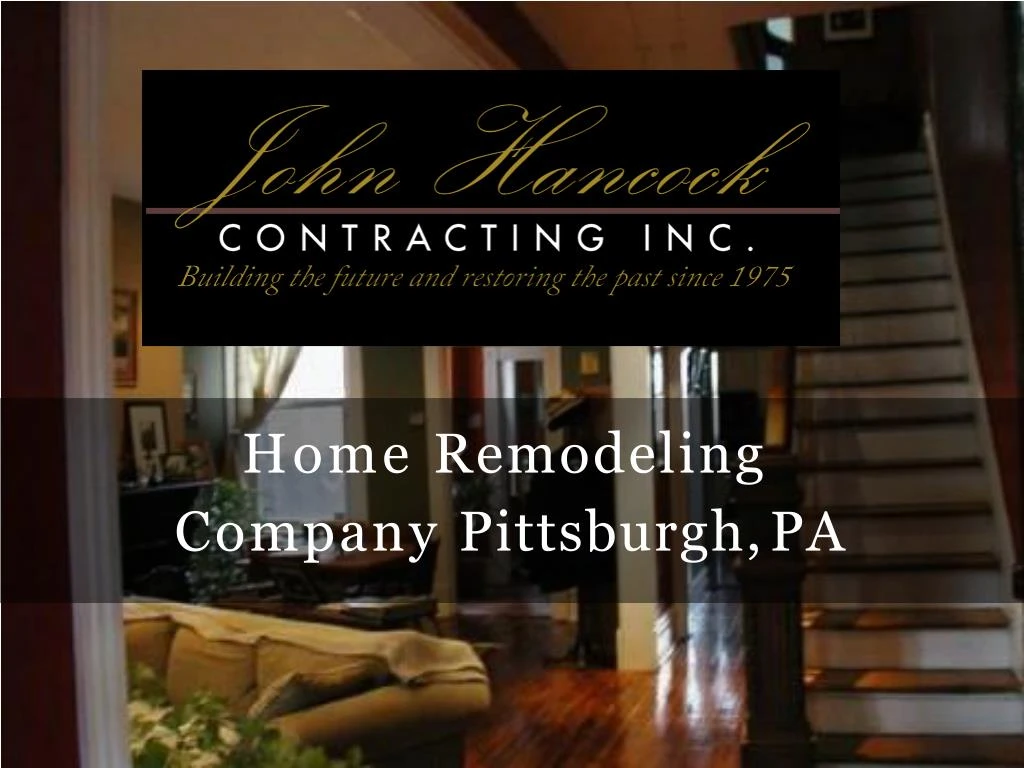 home remodeling company pittsburgh pa