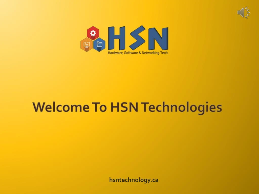 welcome to hsn technologies