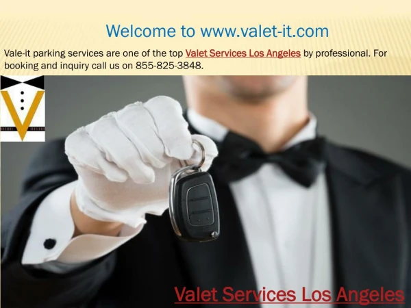 Valet Parking Services in Los Angeles