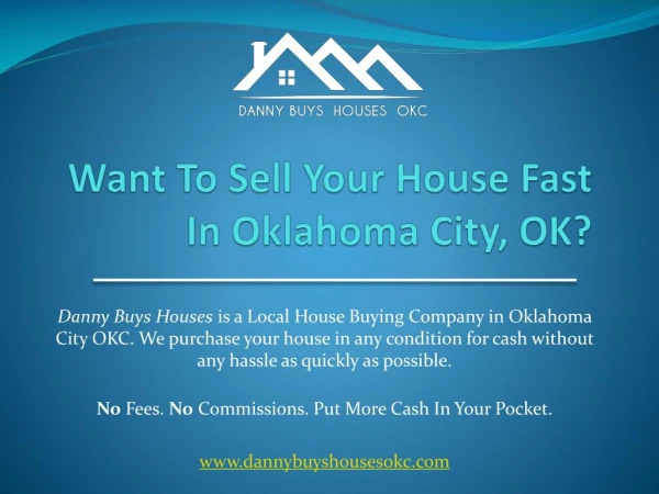 Sell Your Oklahoma City House Quickly