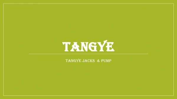 Tangye