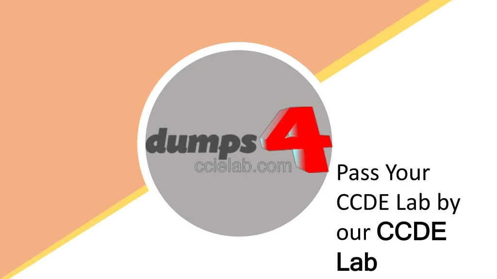 pass your ccde lab by our ccde lab workbook
