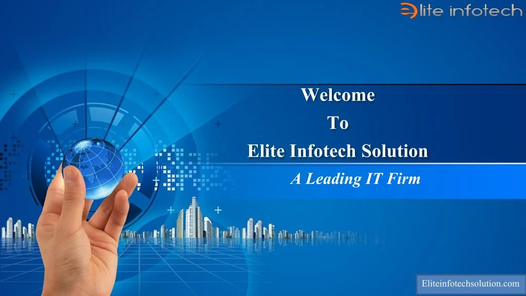 welcome to elite infotech solution