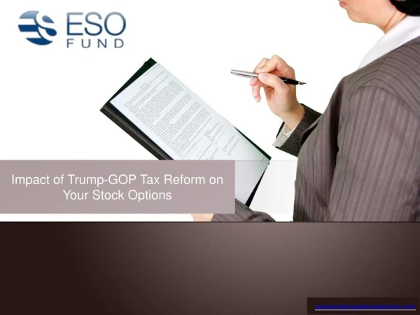 Impact of Trump-GOP Tax Reform on Your Stock Options | ESO Fund
