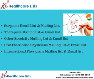 Therapists Mailing List | Therapists Email List in USA - slide 1