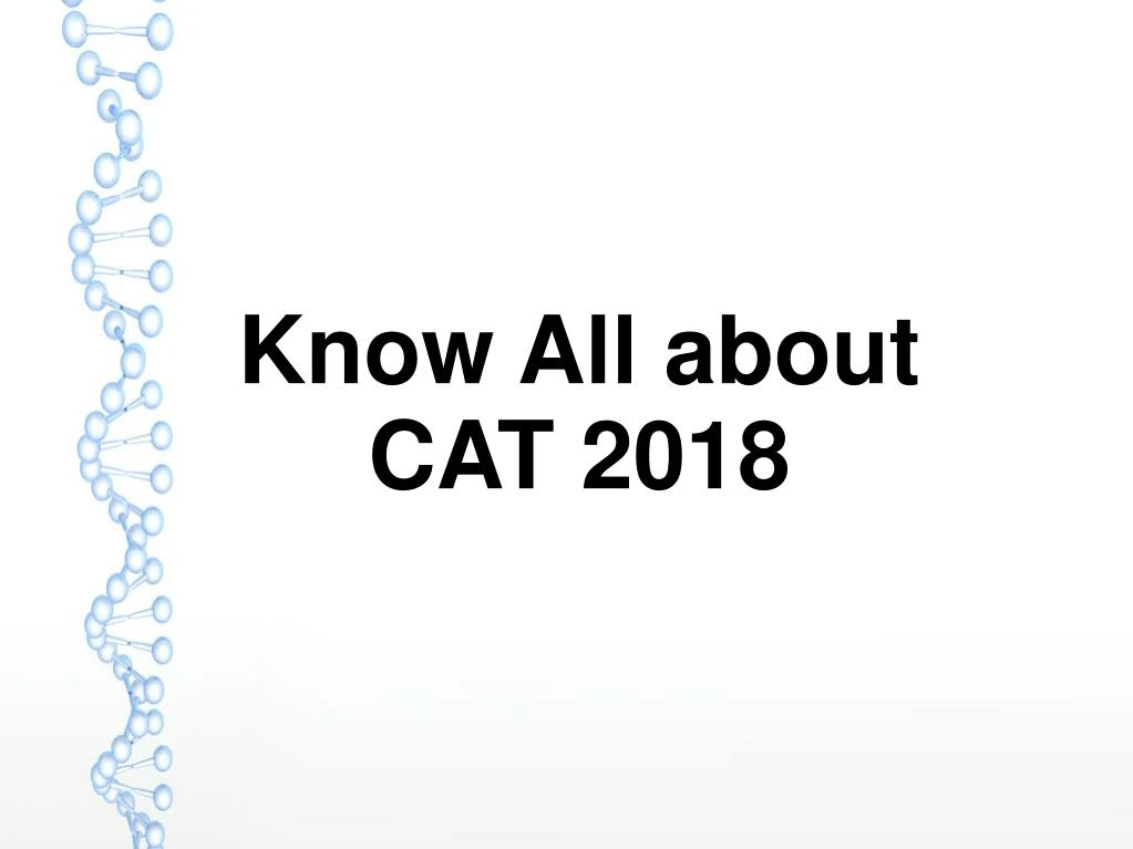 know all about cat 2018