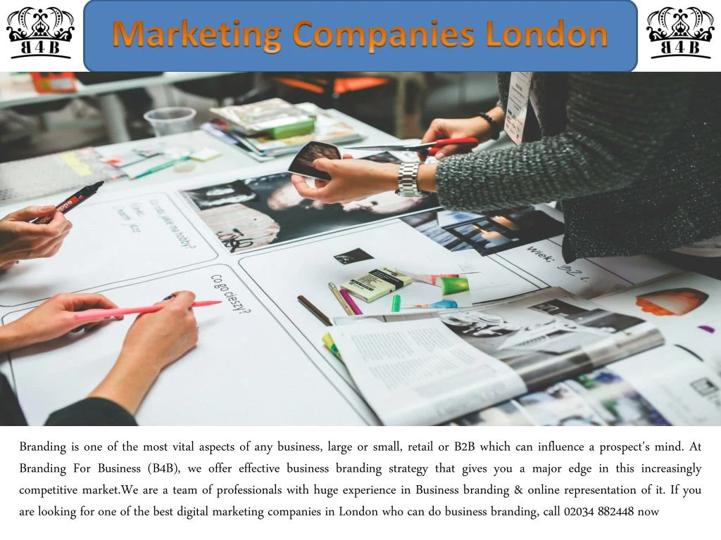 marketing companies london