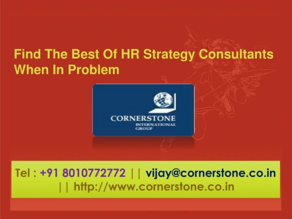 Find The Best Of HR Strategy Consultants When In Problem