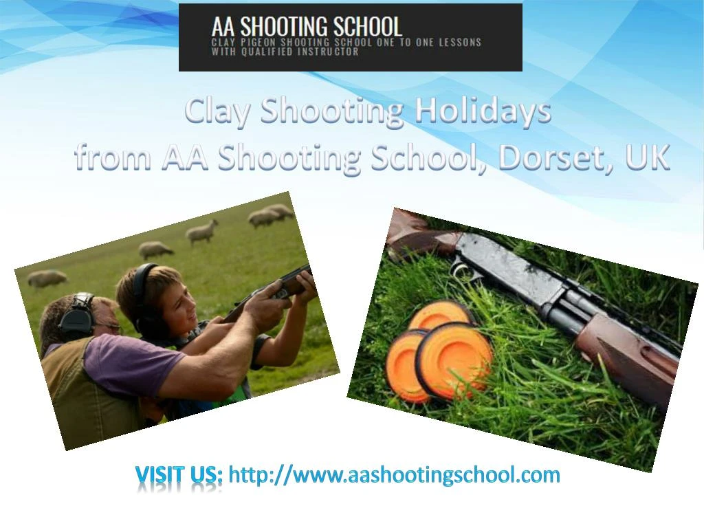 clay shooting holidays from aa shooting school