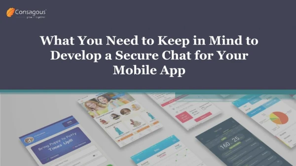 What You Need to Keep in Mind to Develop a Secure Chat for Your Mobile App