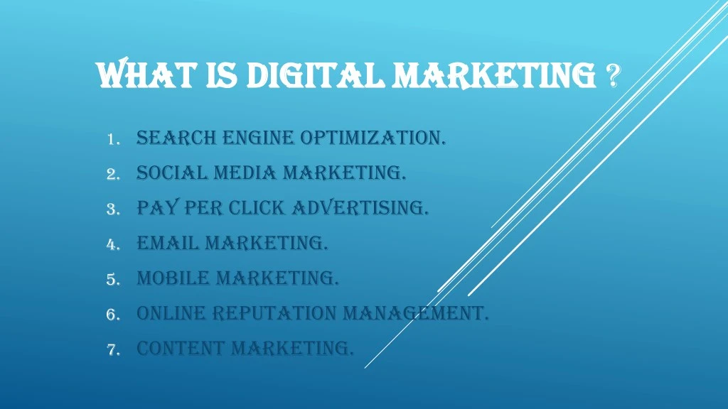 what is digital marketing what is digital