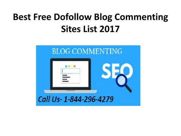 Best Free Dofollow Blog Commenting Sites List 2017