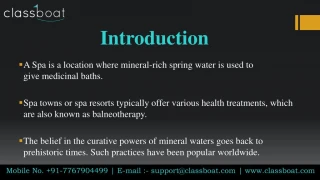Spa Management Courses in Pune - slide 1