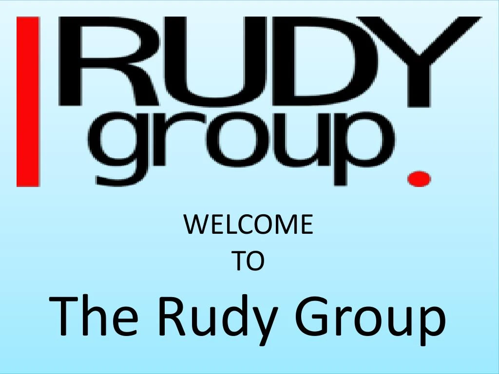 welcome to the rudy group