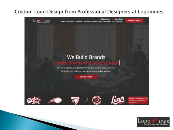 Custom Logo Design from Professional Designers at Logomines