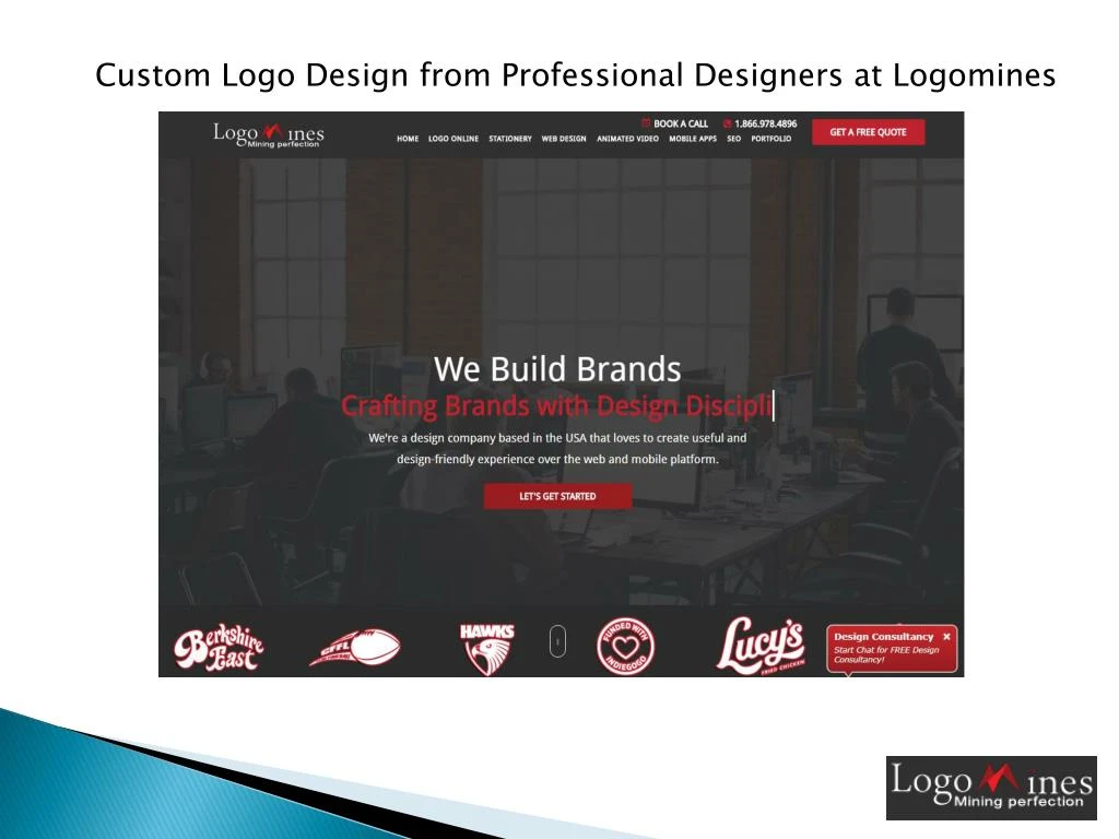 custom logo design from professional designers