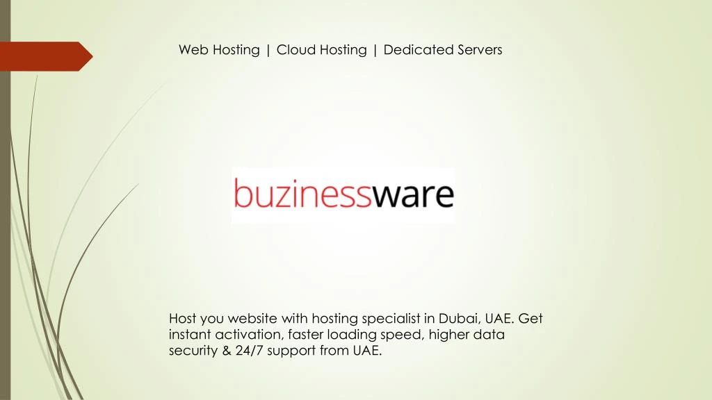 web hosting cloud hosting dedicated servers
