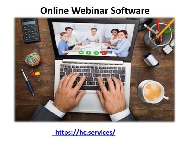 Online webinar software - Holistic Communications