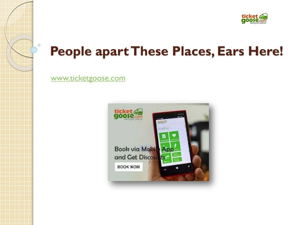 people apart these places ears here