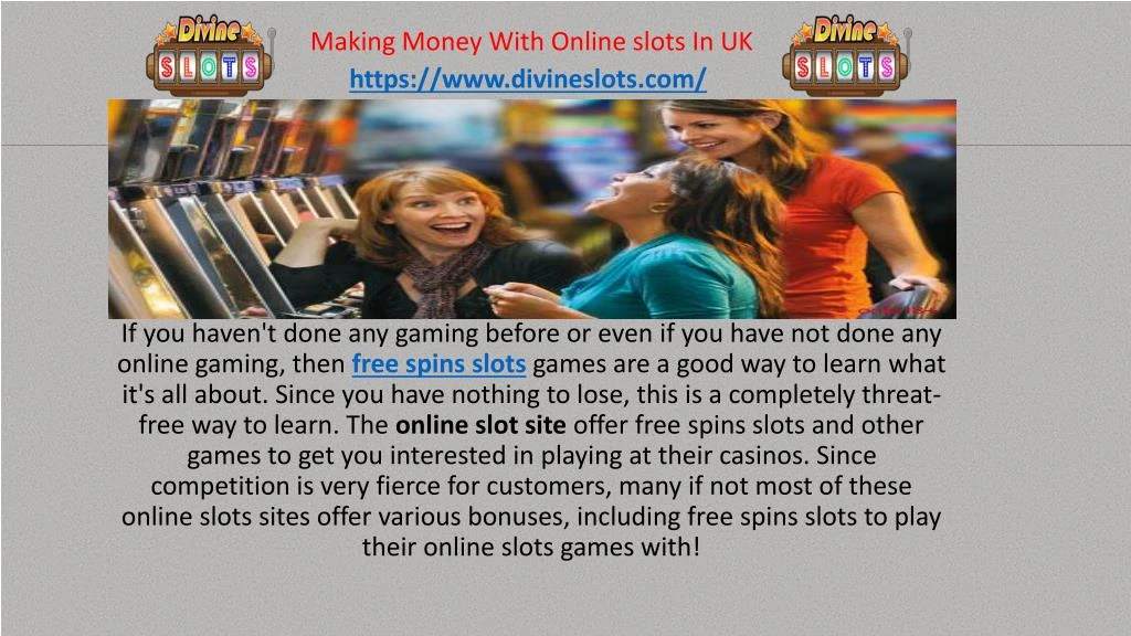 making money with online slots in uk