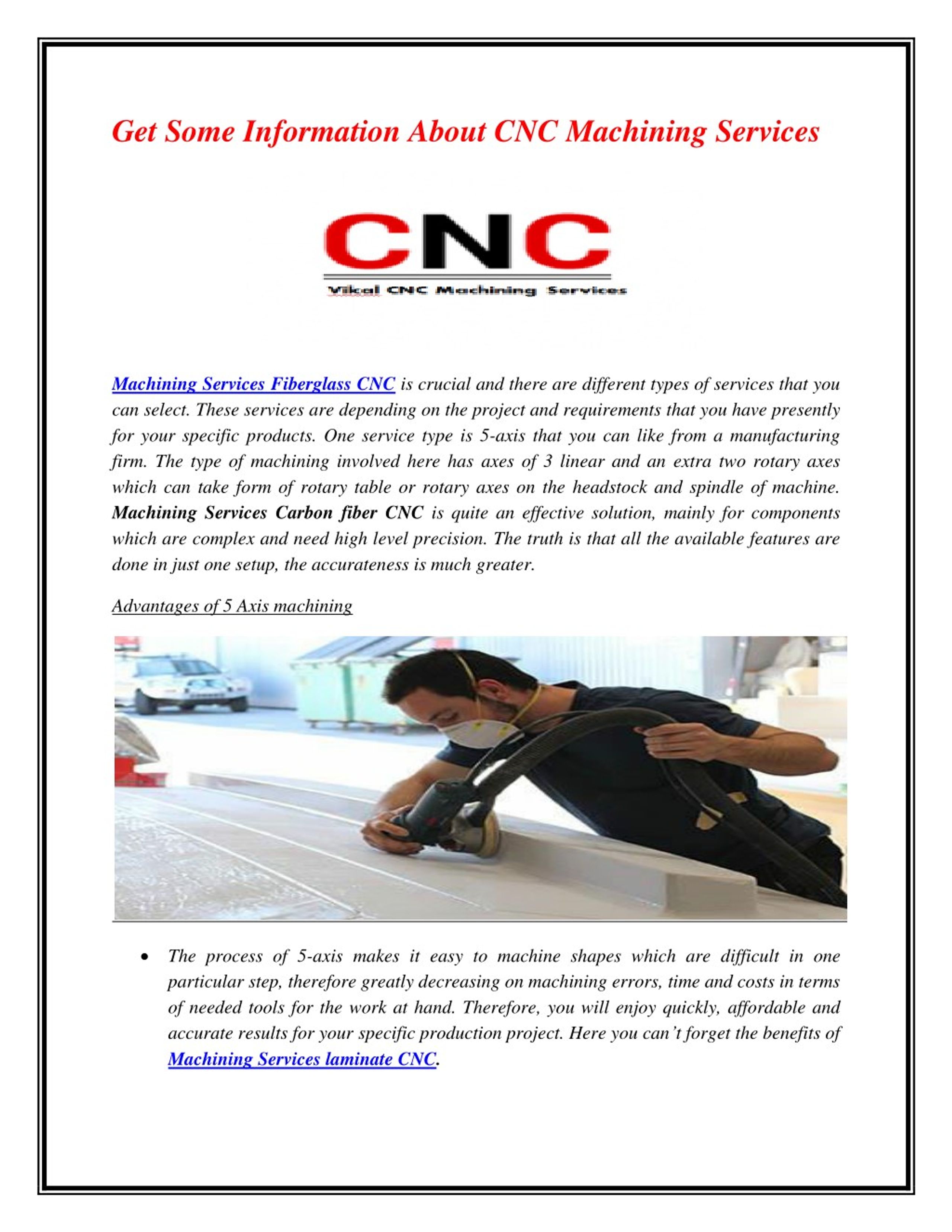 PPT - Get Some Information About CNC Machining Services PowerPoint ...