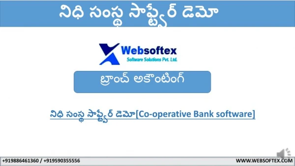 Nidhi banking software in India, List of banking software