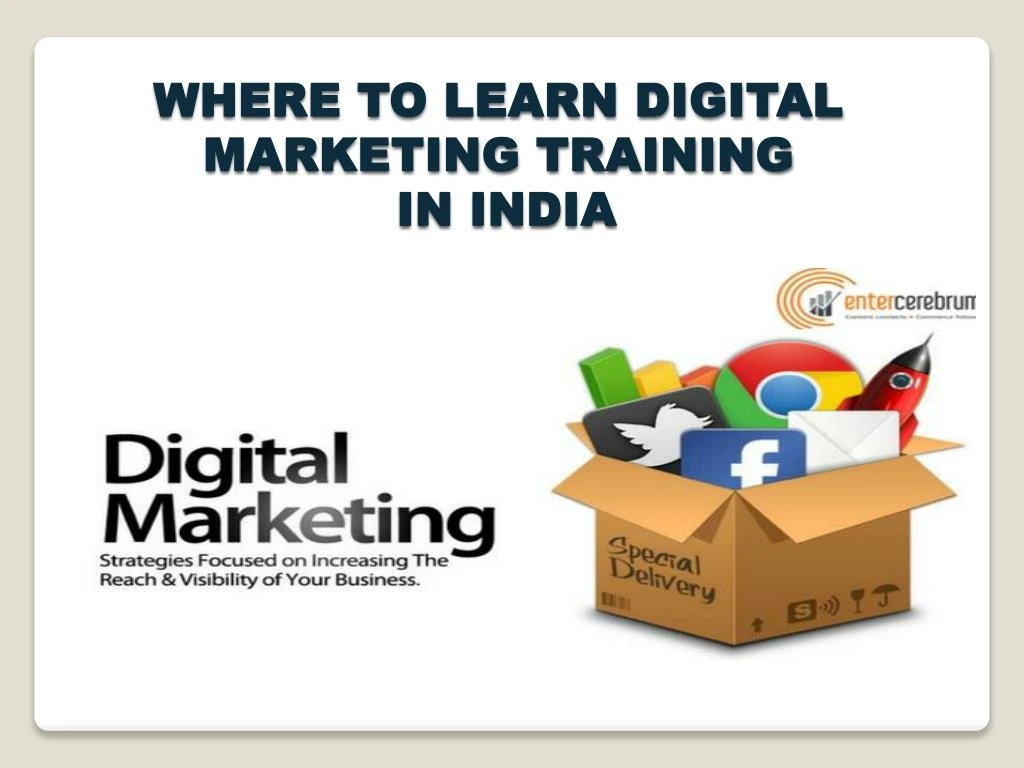 where to learn digital marketing training in india