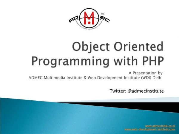 Object oreinted php | OOPs