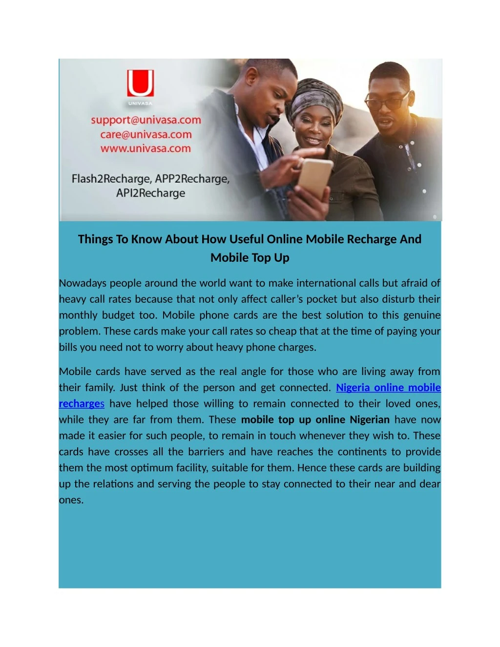 things to know about how useful online mobile