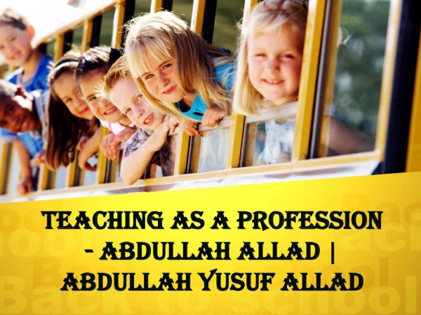 How Digital Marketing Help Teacher ~ Abdullah Allad | Abdullah Yusuf Allad