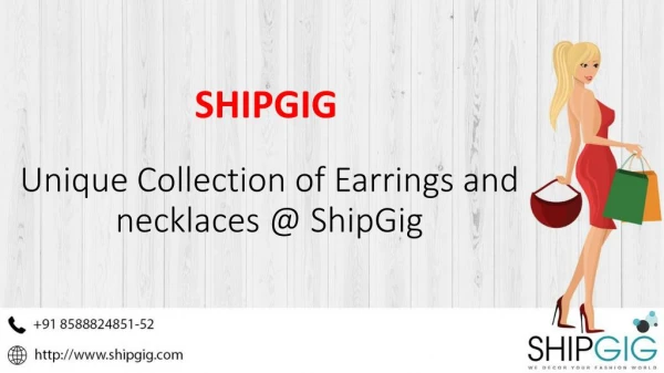 Artificial jewellery by ShipGig