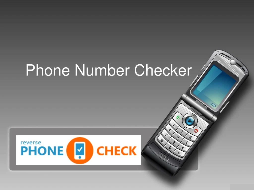 phone number checker