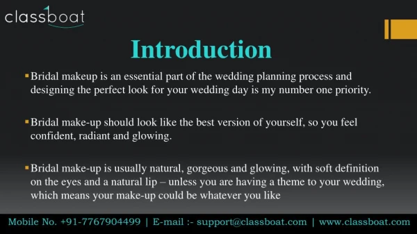 Top Bridal Makeup Courses in Pune