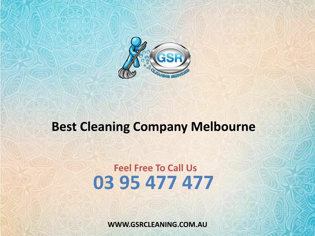 best cleaning company melbourne