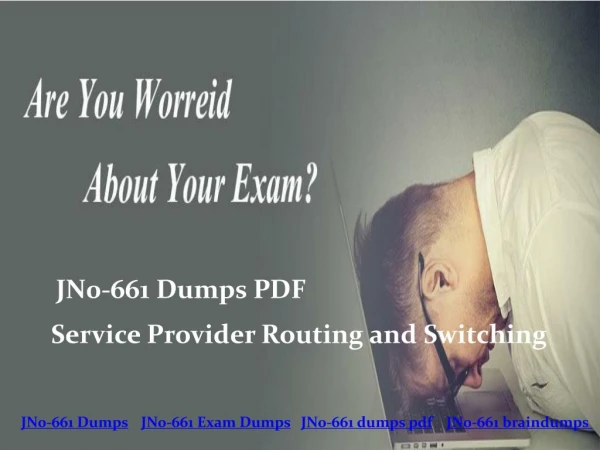 How To Pass Juniper JN0-661 Exam In Easy Way - Dumps4Download.com