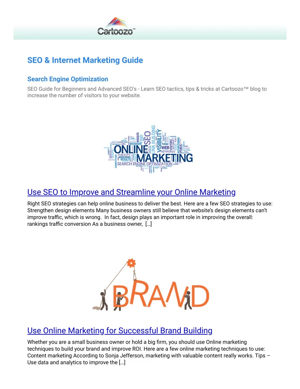 seo internet marketing guide