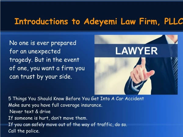 Car Accident Lawyer Texas