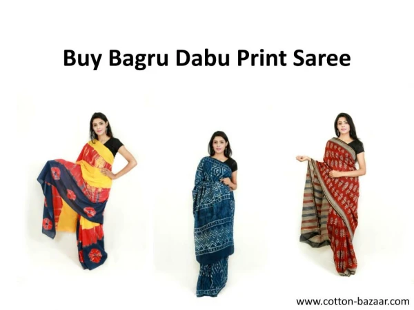 Learn Exactly How Bagru Dabu Print Saree is Prepared