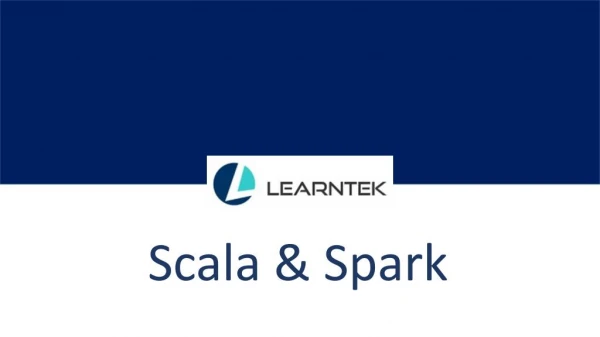 Scala and Spark
