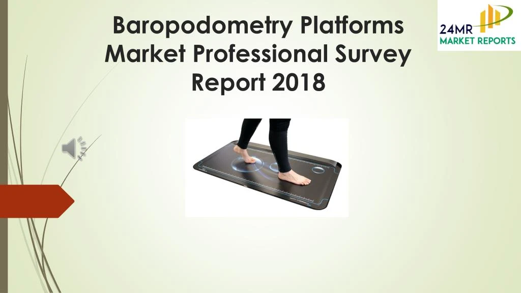 baropodometry platforms market professional survey report 2018