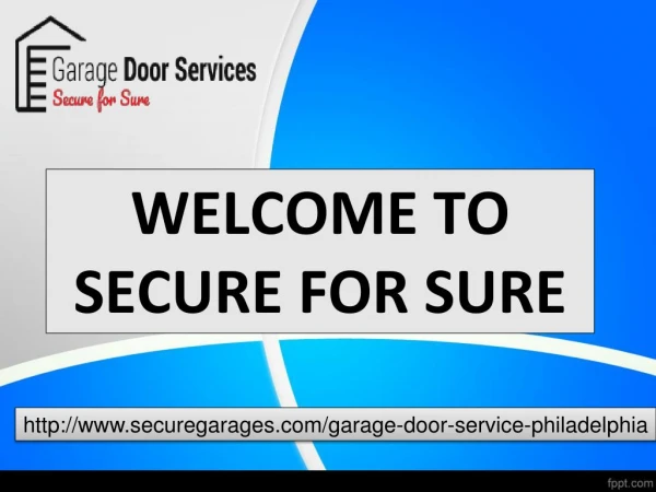 Garage door service Philadelphia