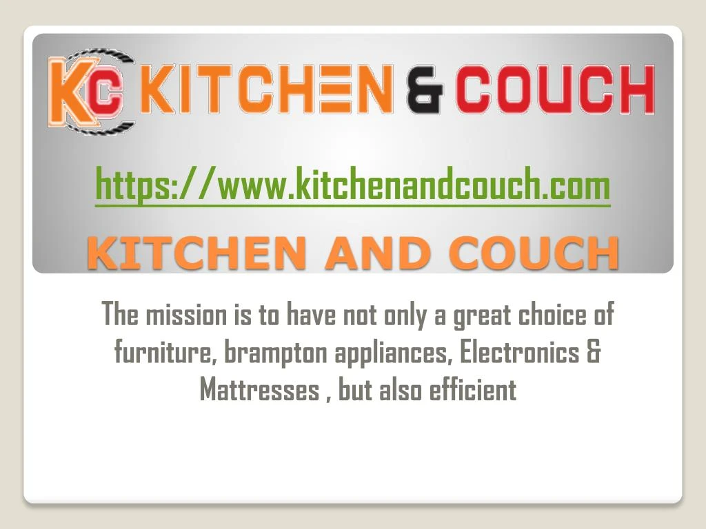 kitchen and couch