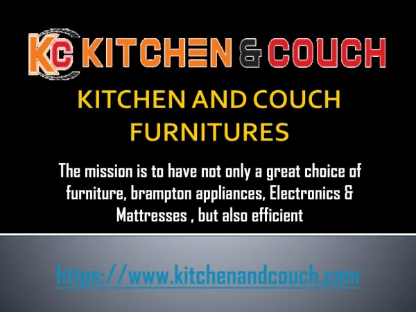 Kitchen And Couch Furnitures