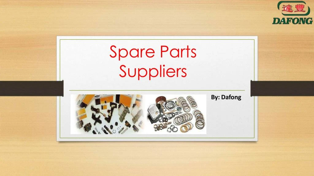 spare parts s uppliers